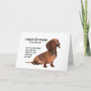 Suche nach dachshund karten Tier