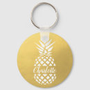 Suche nach ananas schlüsselanhänger Gold
