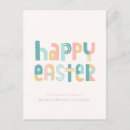 Suche nach happy easter postkarten Modern