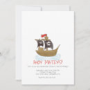 Suche nach piratenschiff einladungen Wasserfarbe