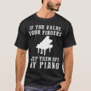 Suche nach piano herren tshirts Spaß