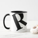 Suche nach moderne typografie tassen Monogramm