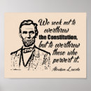 Suche nach abe lincoln zitat poster Präsident