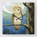 Suche nach schleiereule wanduhren Vögel