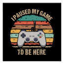 Suche nach spiel vorbei poster Gaming