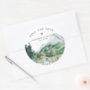 Suche nach rustikal save the date aufkleber Wald