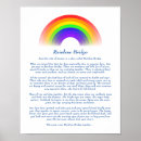 Suche nach regenbogenbrücke poster Gedicht