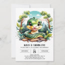 Suche nach schlangen party einladungen Aquarell