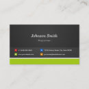 Suche nach programmer visitenkarten Software