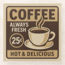 Suche nach kaffee untersetzer Braun