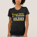 Suche nach die ehefrau des soldaten tshirts Militär