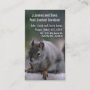 Suche nach plage visitenkarten Exterminator