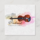 Suche nach violinisten visitenkarten Musikgeschäft