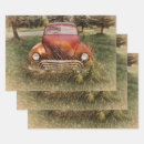 Suche nach vintage car geschenkpapier Rustikal