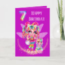 Suche nach 7 für mädchen geburtstag karten Sieben