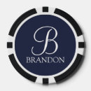 Suche nach blau poker chips Monogramm