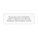 Suche nach weißer hintergrund rücksende aufkleber Einfach