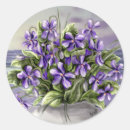 Suche nach veilchen aufkleber Aquarell