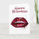Suche nach red lips karten Rot