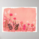 Suche nach blumen gemalt poster Malerei