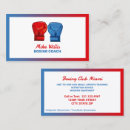 Suche nach sportler visitenkarten Boxklub