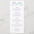 Suche nach hochzeit menükarten Blau