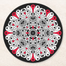 Suche nach mandala untersetzer Schwarz