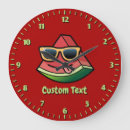 Suche nach wassermelonen wanduhren Cartoon