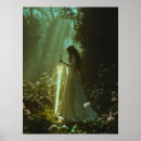 Suche nach magischer wald poster Fantasie