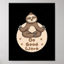 Suche nach funny sloth poster Kawaii