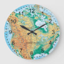 Suche nach kontinenten wanduhren Kanada