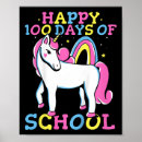 Suche nach schulmädchen schulmädchens poster Glückliche 100 schultage