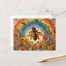 Suche nach bunte biene postkarten Blume