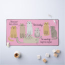 Suche nach rosa katze mousepads Niedlich