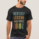 Suche nach zahnheilkunde tshirts Legende