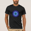 Suche nach blaue mandala tshirts Geometrie
