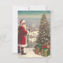 Suche nach santa claus einladungen Retro