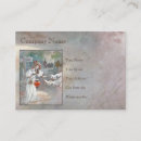 Suche nach viktorianische frau visitenkarten Weihnachten