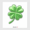 Suche nach vierblättrig aufkleber Viel glück