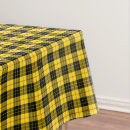 Suche nach gelb und schwarzes tischdecken Tartan