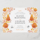 Suche nach herbst hochzeits einladungen Blätter