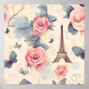 Suche nach rosa eiffelturm poster Schick