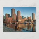 Suche nach boston skyline postkarten Fluss