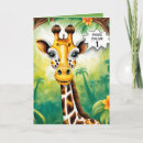 Suche nach cartoon giraffe karten Safari