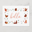 Suche nach niedliches eichhörnchen postkarten Herbst