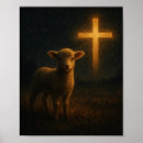 Suche nach jesus lamm poster Glauben