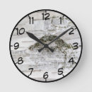 Suche nach birke poster wanduhren Holz