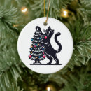 Suche nach schwarze katze ornamente Weihnachten