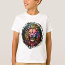 Suche nach löwe abstrakt tshirts Wildtiere