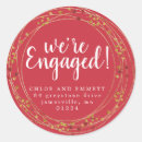 Suche nach engagements aufkleber Verlobungsparty